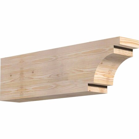 Ekena Millwork Mediterranean Rough Sawn Rafter Tail, Douglas Fir, 6"W x 10"H x 36"L RFT06X10X36MED00RDF